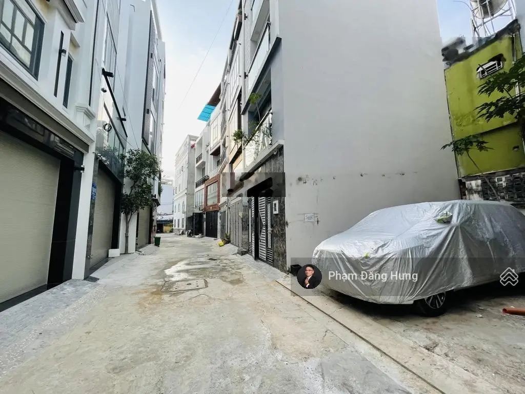 Nhà 5 tầng, 10 phòng, thu nhập 50tr/th gần chợ GV, Nguyễn Văn Nghi, hẻm 5m, 40m2, ngang 5m, 8.1 tỷ
