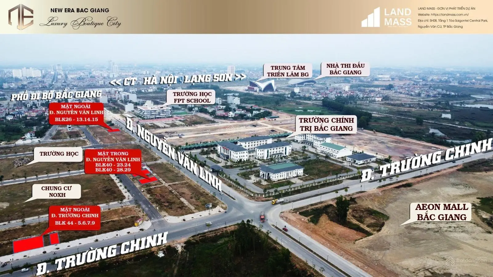 Sở hữu đất KĐT Phía Nam Bắc Giang với giá từ 2. X tỷ