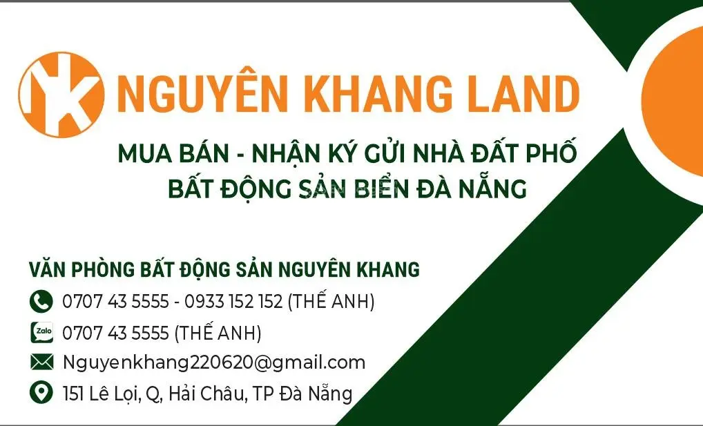 Chuyển nhượng: căn góc nằm trên phố thời trang trung tâm tp đà nẵng, gọi thế anh . để được tư vấn