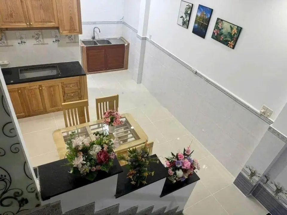 Nhà đẹp thuận tiện kinh doanh 5x15=75m2 Tây Lân, Bình Tân cách Quốc Lộ 1A 400m di chuyển, sổ sẵn