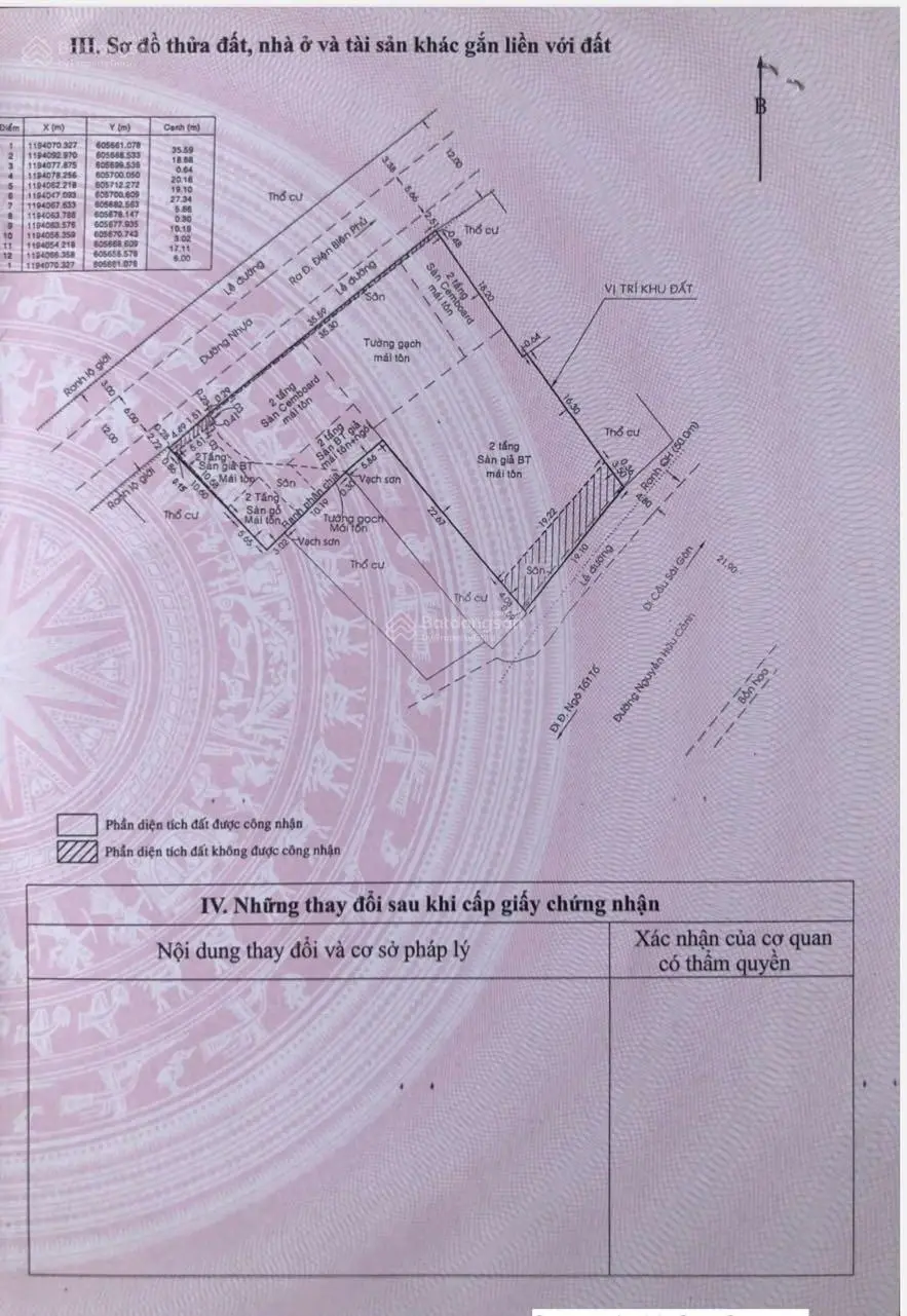 Bán nhà 129 Nguyễn Hữu Cảnh - DT: 19.1 x 36m. Nở hậu: 42m. CN: 1036.9m2 - giá bán: 430 tỷ