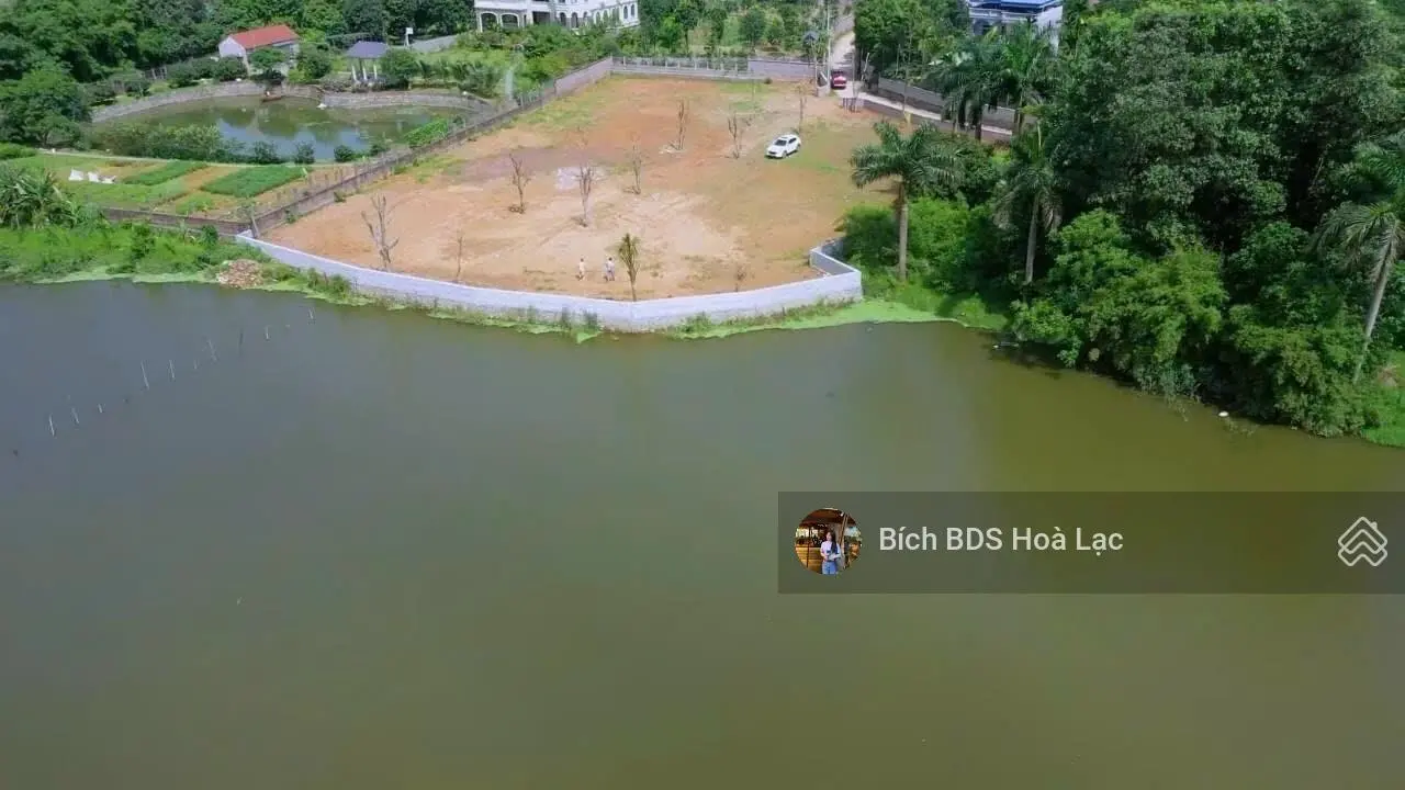 Đất mặt hồ đô thị vệ tinh Hoà Lạc, DT 3500m2, gần DH09
