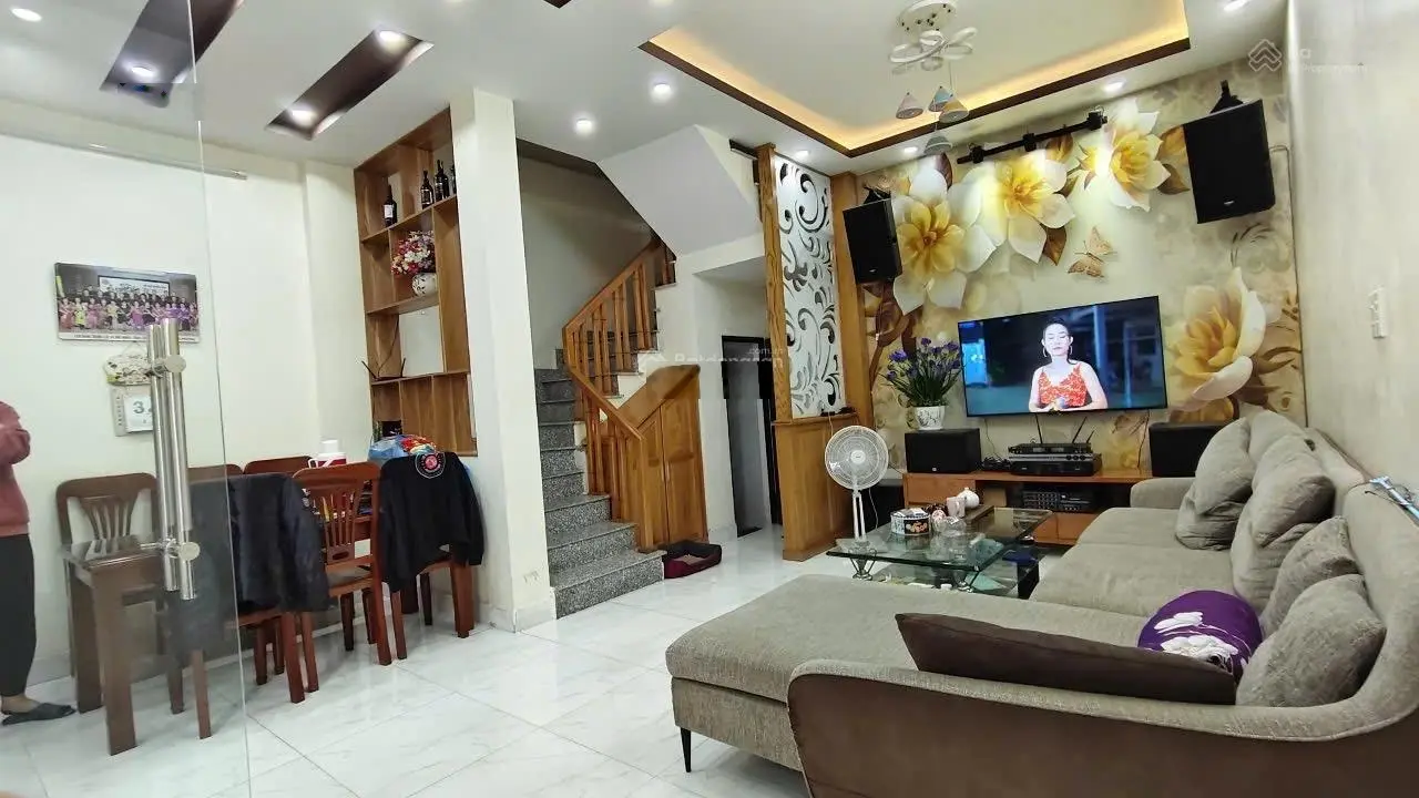 Chính chủ bán nhà đẹp 4 tầng mái bằng, đường Dân Lập