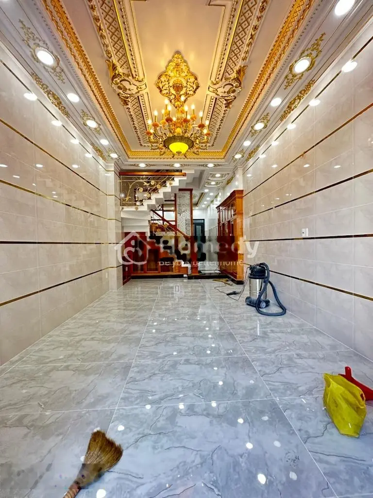 Bán Nhà 129-131 Đường Số 1 DT: 4-15M 4lầu 4.85ty (Khu 390 QLo 1A),BHHB,Binh Tân Sat KDCVL