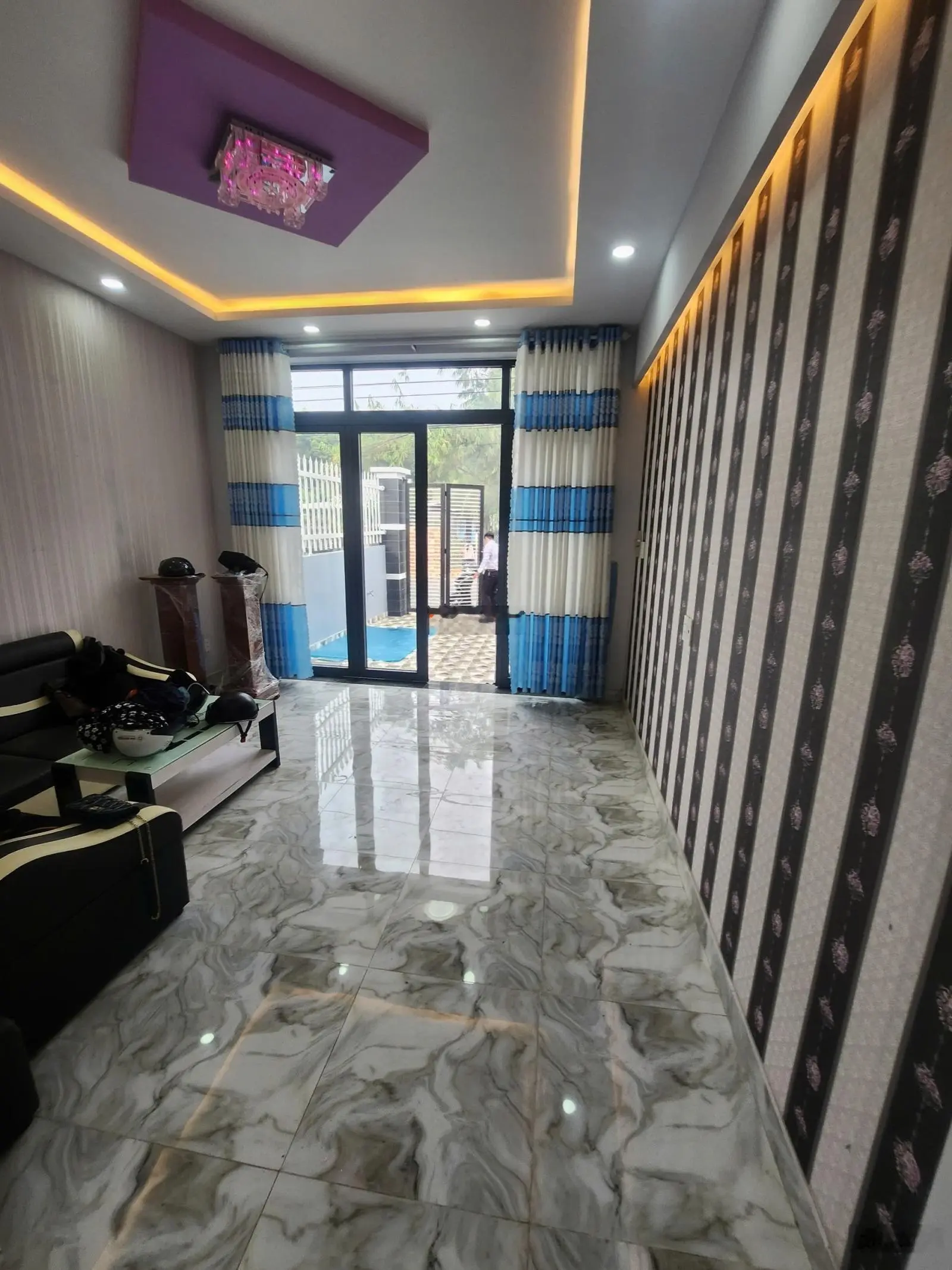 Bán nhà đẹp kiên cố 1tỷ475 68m2 SHR 1trệt 1lầu xã An Thới, Trảng Bàng