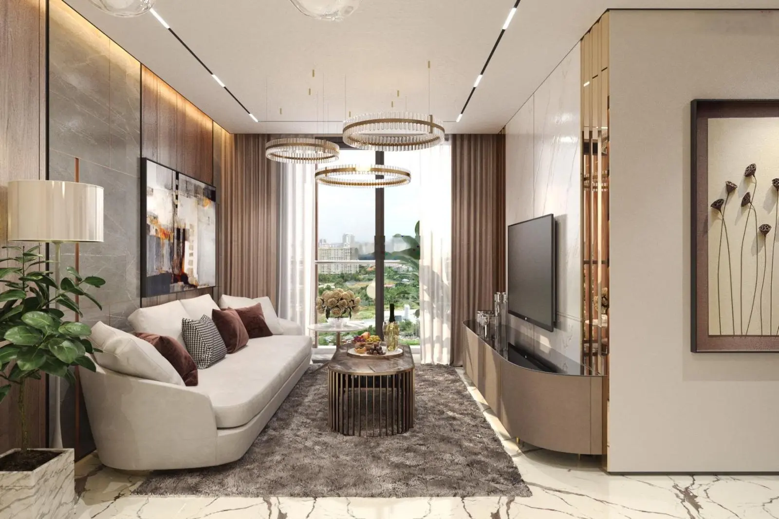 Chính chủ cần tiền bán gấp căn hộ view sông 75m2 2PN, 2WC. Giá bán gấp chỉ 3,4 tỷ bao thuế phí