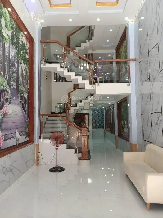 Nhà siêu đẹp ngay KDC Hiệp Thành, 1 trệt 5 lầu, 70m2, nhỉnh 6ty, đường 8m oto tránh nhau