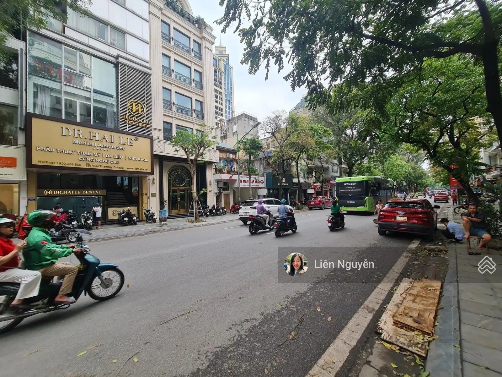 Bán nhà mặt phố Phố Huế, 140m2, 10 tầng 2 hầm, mặt tiền 7.2m, 159 tỷ, vỉa hè rộng, KD đỉnh