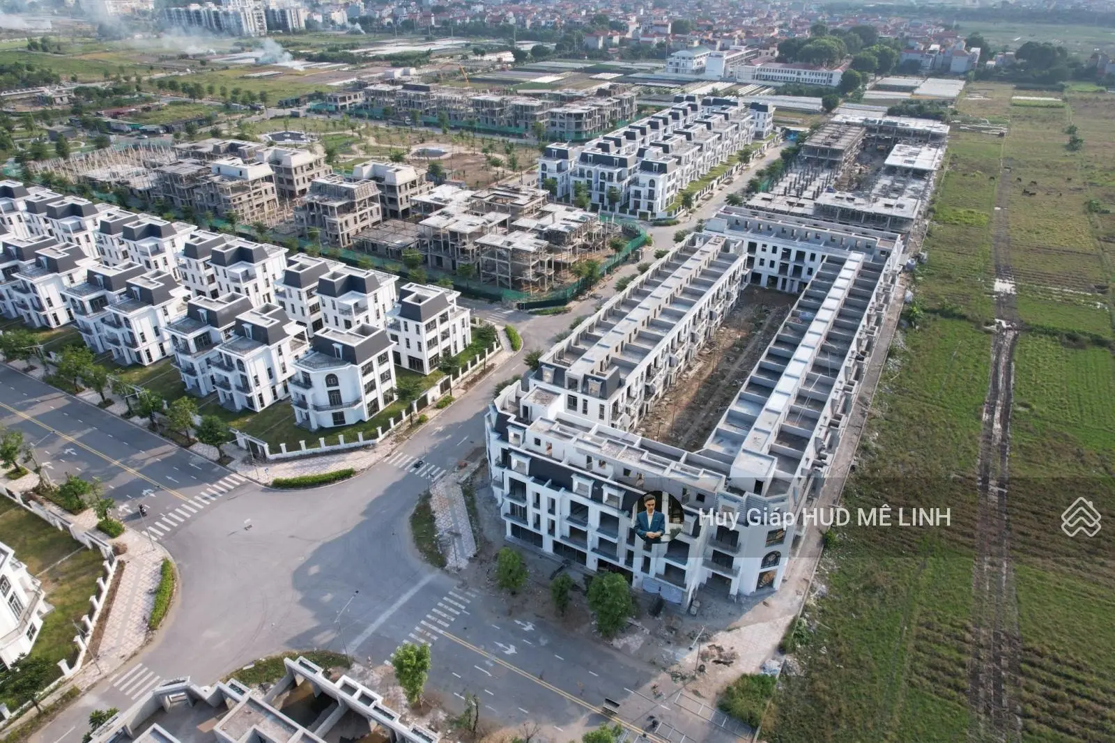 Quỹ căn NGOẠI GIAO HUD MÊ LINH Liền kề, Biệt Thự siêu VIP song lập, đơn lập giá chỉ từ 52-60tr/m2