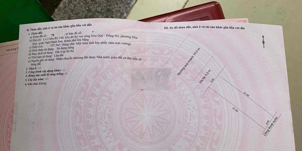 bán 1 Cặp đường 10 Nam Hoà xuân - SáT sông - Sát Khu Đảo Kim cương !
