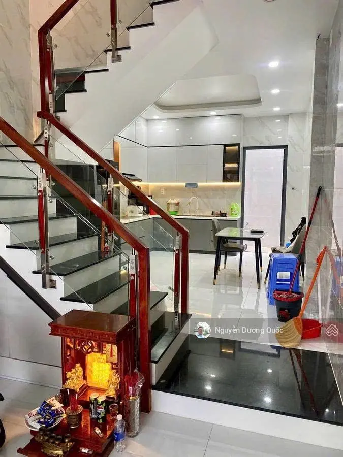 Bán nhà 4 tầng - hẻm xe hơi đỗ cửa - 4.35x16 - nhà mới đẹp ở ngay - chỉ 12 tỷ tl - giáp q3, q1.