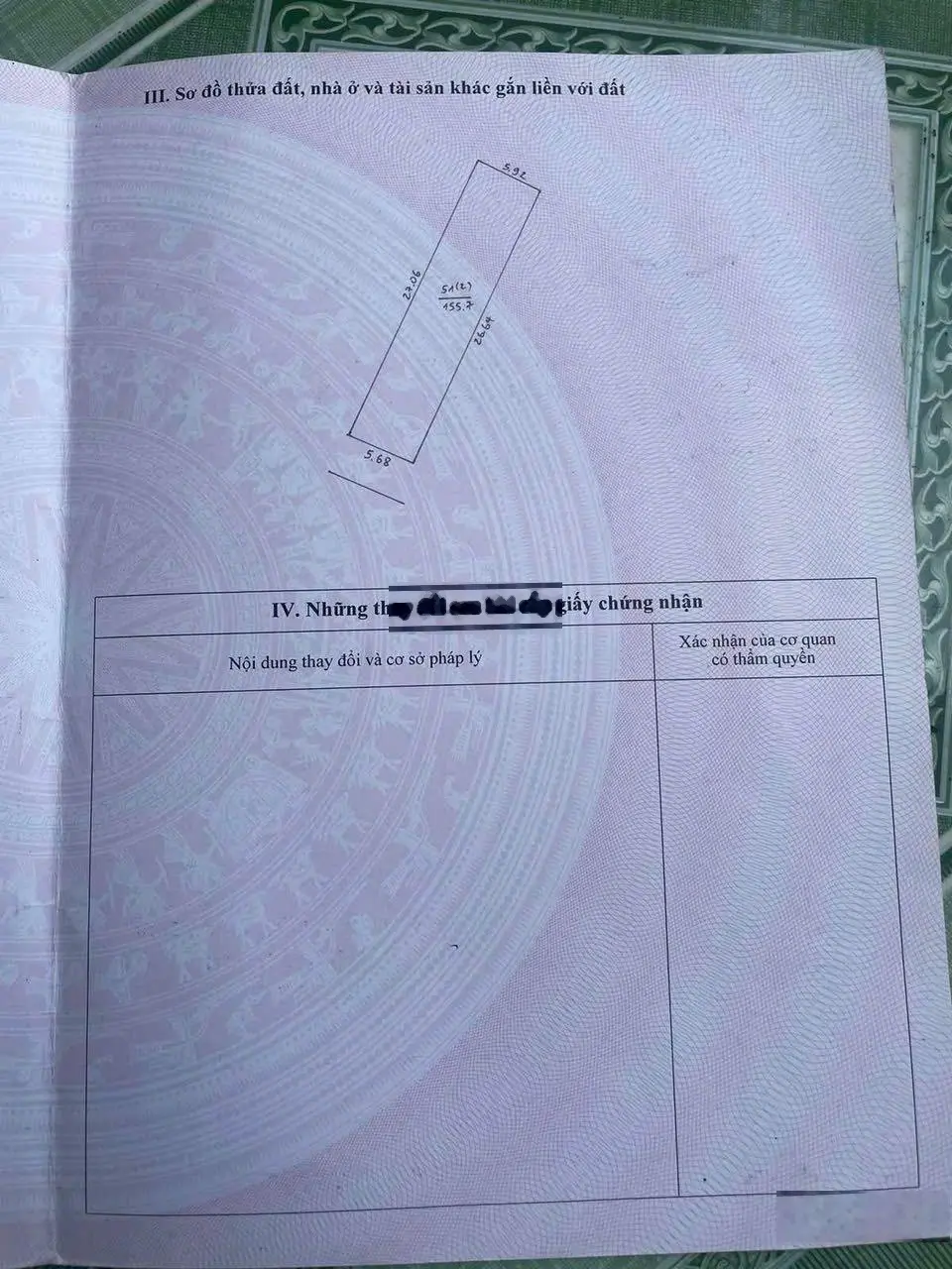 Mt 5.68m, nở hậu 5.92m. S=156m2, tại Cổ Dương, Tiên Dương, Đông Anh. Kinh doanh. LH: 0979 081 ***