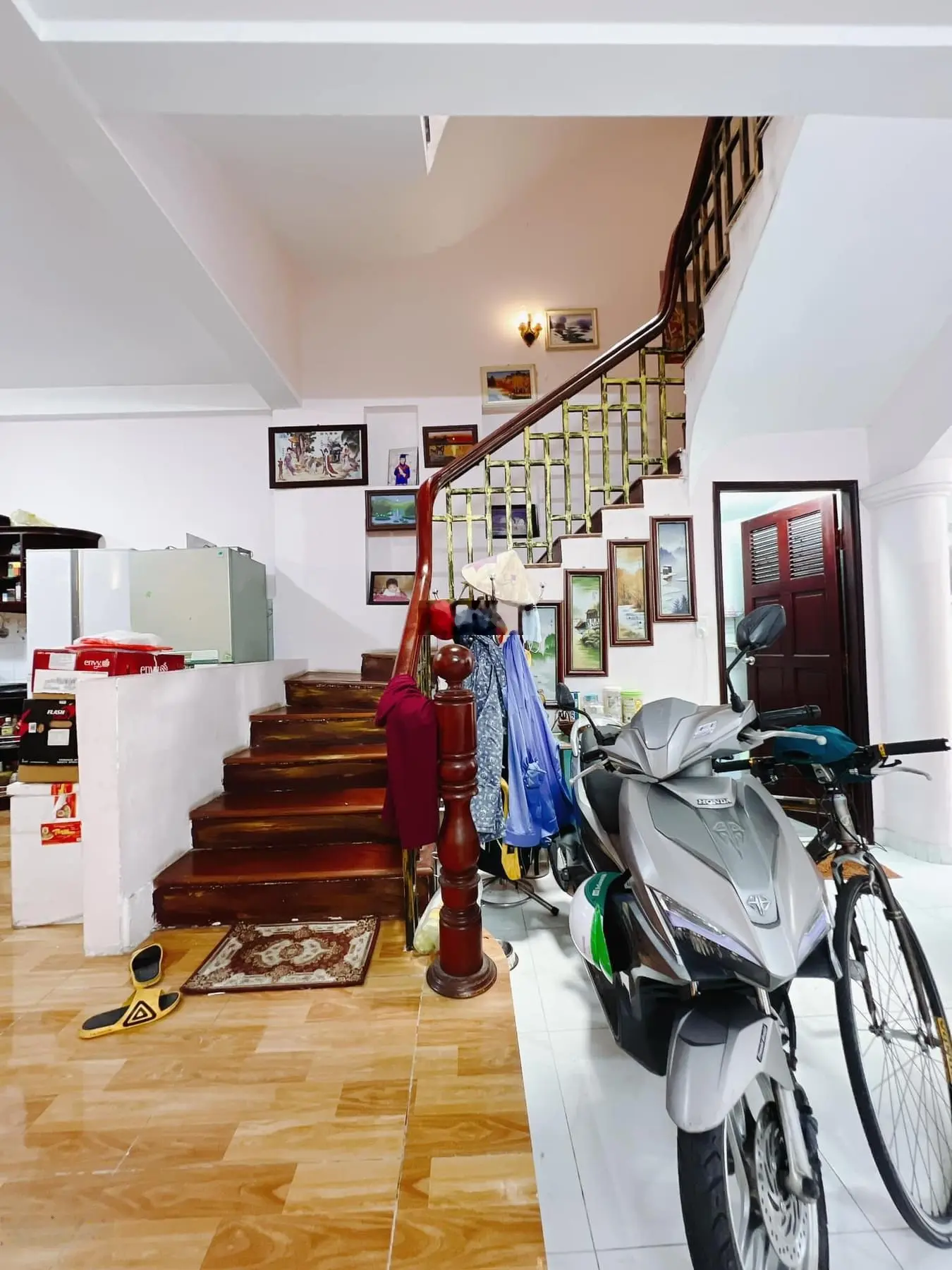 Cần bán đi định cư biệt thự liền kề khu vip 105m2 trệt 2 lầu 6PN gara xe oto