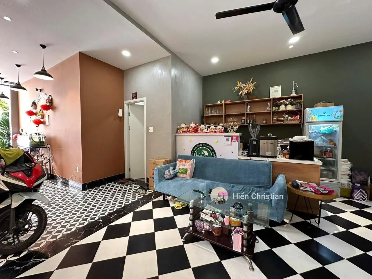 Đẹp: Ô-tô Ngủ trong nhà, Kinh Doanh Hoàng Hoa Thám, Diện tích đẹp:5,5x17m (nở hậu: 6,3m) Nhỉnh 12t