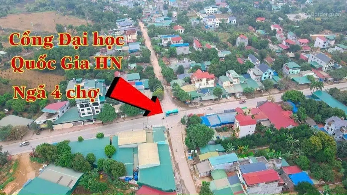 CHÍNH CHỦ CẦN BÁN LÔ GÓC RẺ NHẤT TRỤC CHÍNH BÃI DÀI, ĐỐI DIỆN CỔNG CHÍNH ĐẠI HỌC QUỐC GIA