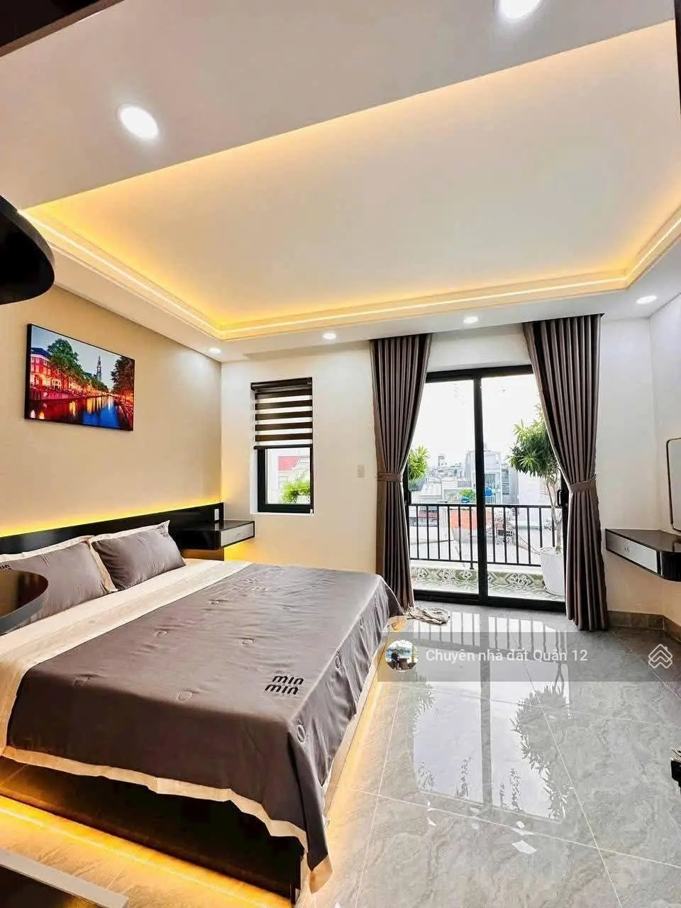 Siêu phẩm 4,5m x 15m. Xây 1 lửng 3 lầu Full nội thất 1/ Hẻm 8m Đường Thạnh Xuân 33