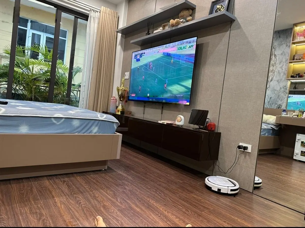 Bán nhà Nguyễn an ninh - quận hoàng mai - ngõ oto qua nhà mặt tiền nhà 3m50