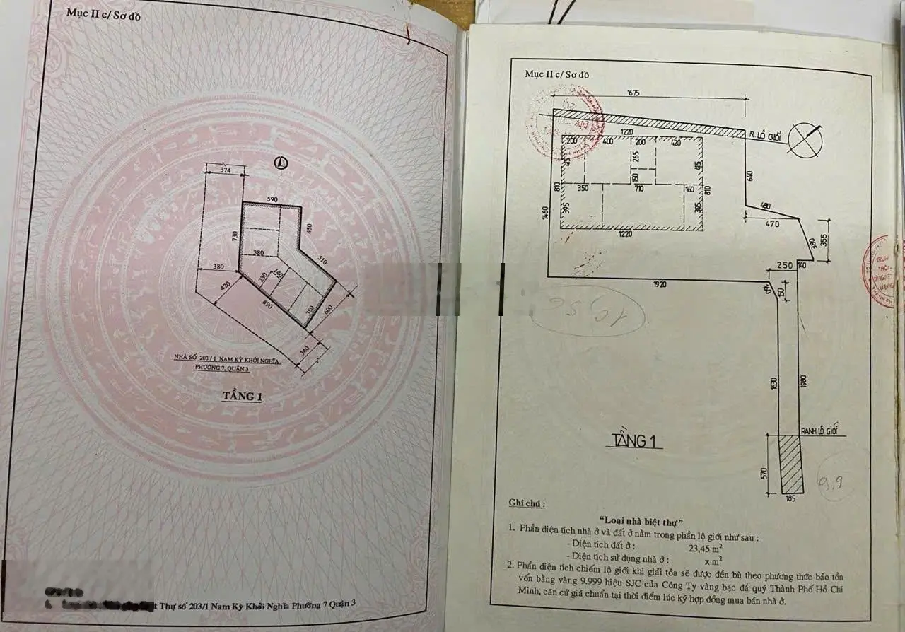 Bán góc 2 MT: 201A - 203/1 đường Nam Kỳ Khởi Nghĩa, P.7, Q.3 Dt: 10m nở hậu 16m dài 25m, giá 110 tỷ