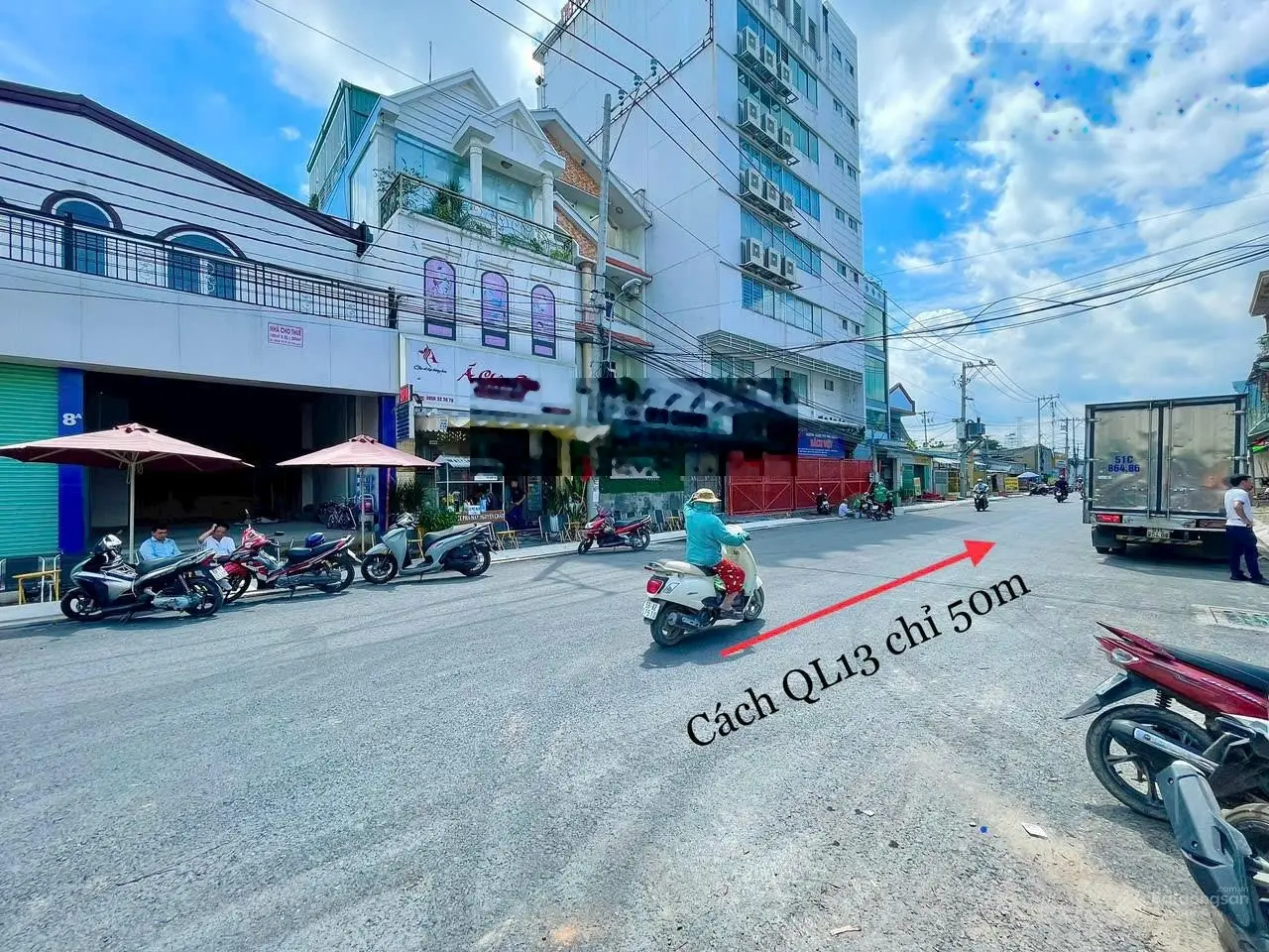 Bán nhà đất 180m giá 8 tỷ sẵn Quán Cfe thu nhập cao Quốc Lộ 13 HBP THủ Đức