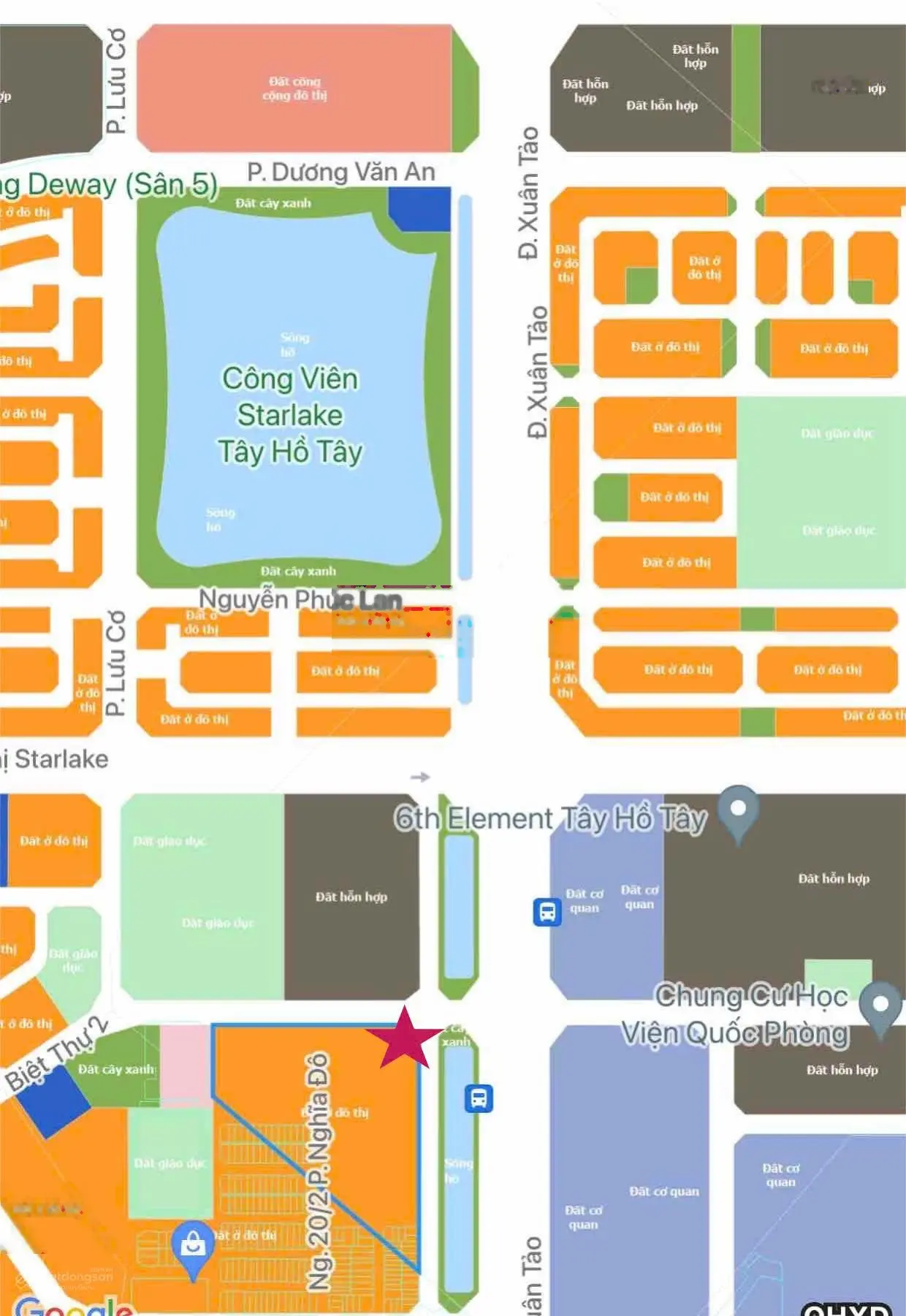 Cần bán nhà lô góc, mặt phố Xuân Tảo, Nguyễn Văn Huyên nối dài, đối diện Kđt Star lake. 104m2.
