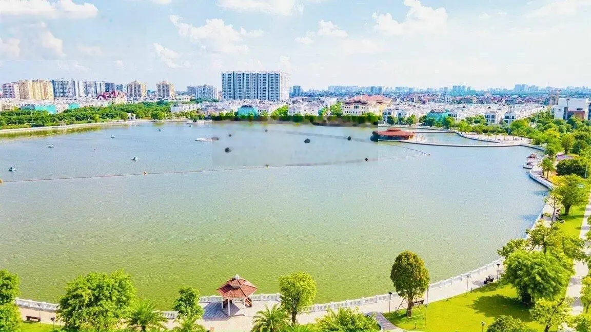 Liền kề 90m2 view mặt vườn hoa, tản bộ vài bước chân ra tới hồ điều hòa 12ha