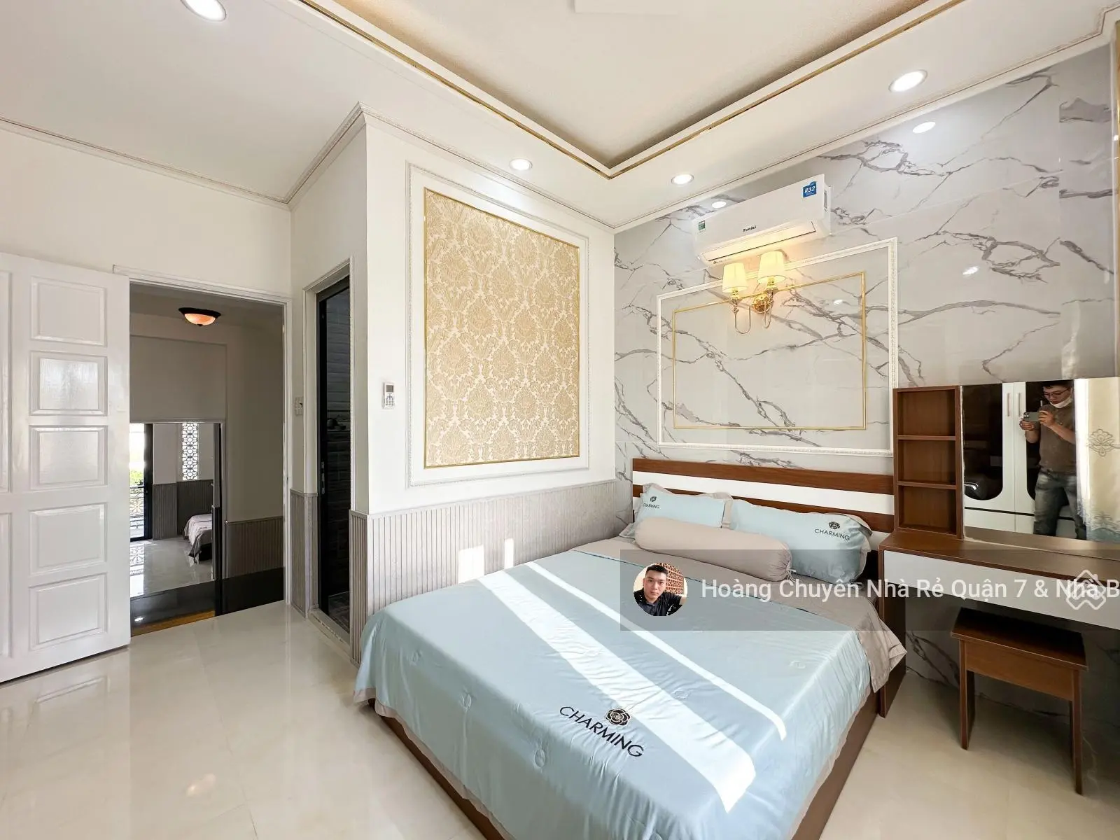 Nhà mới mặt tiền kinh doanh - DT 4x17m - 1 trệt 1 lửng 2 lầu 4PN 5WC - đường 6m nhựa