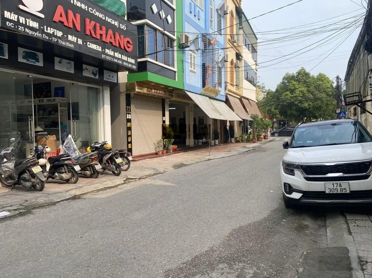 Bán Nhà Mặt Phố Nguyễn Du 3 mặt thoáng, nở hậu, 8,1 tỷ, 124m2, Thái Bình, giá tốt, uy tín