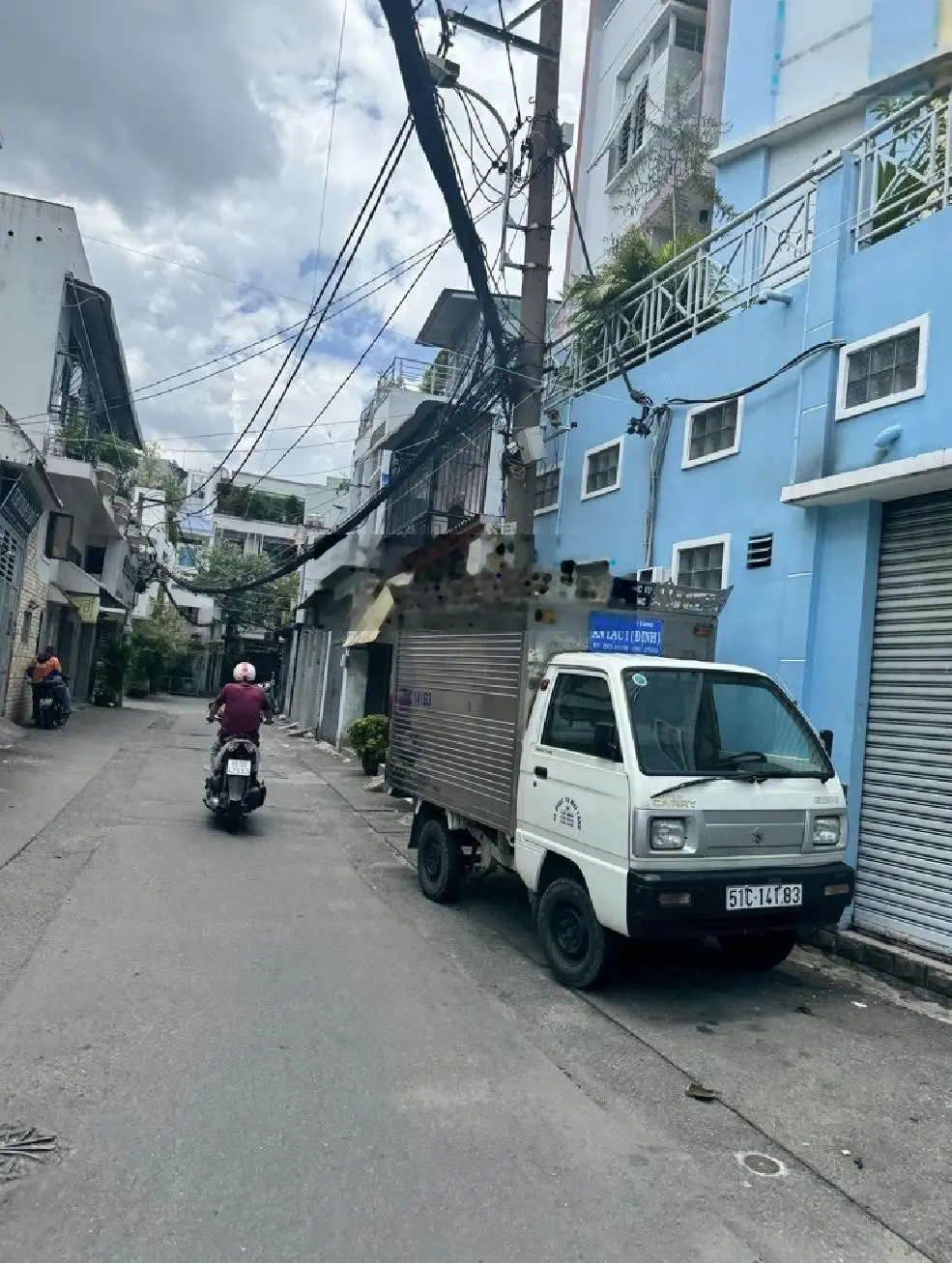 Cách mạng tháng tám -xe hơi ngủ trong nhà - - 2t - 66m2 - ngang 4,5 x 15