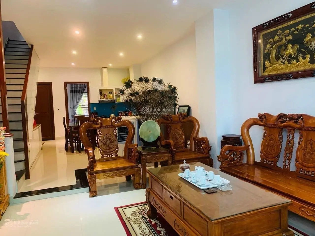 NHÀ 4 TẦNG 5 PN ĐƯỜNG 7.5M KHU NAM VIỆT Á - Diện Tích: 95m2; DTSD: 332,2 m2 - Đường 7m5 lề 4m.