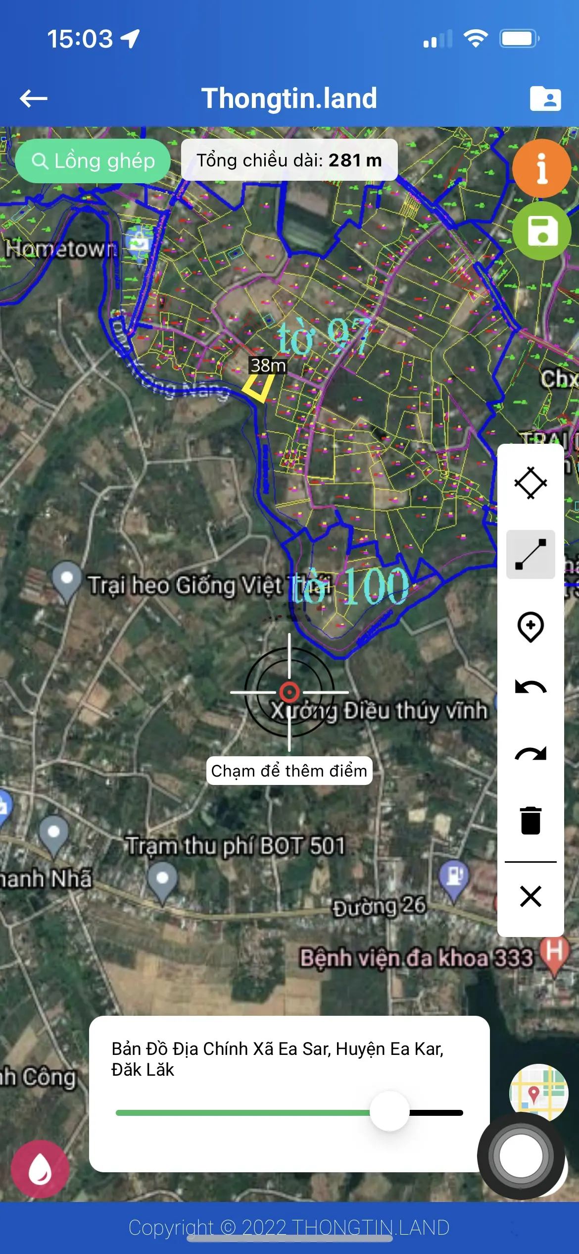 Lô 4 sào view sông - nước quanh năm mát mẻ - tuyệt đẹp cách QL26 1,5km - khu dân cư đông Đúc