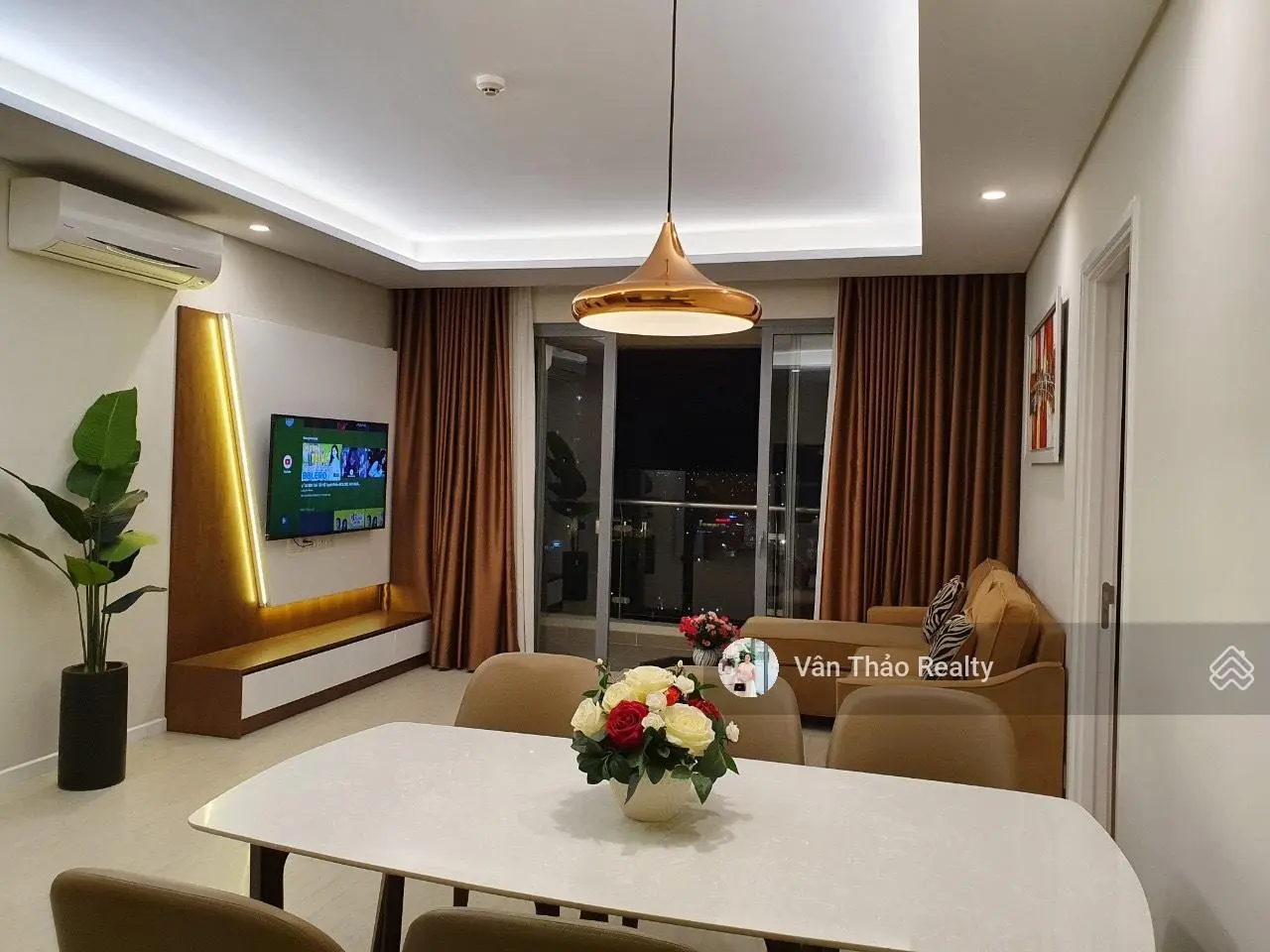 (D. Tích lớn nhất - Giá tốt nhất) Bán căn hộ 2PN Đảo Kim Cương Quận 2 - view sông Sài Gòn góc rộng