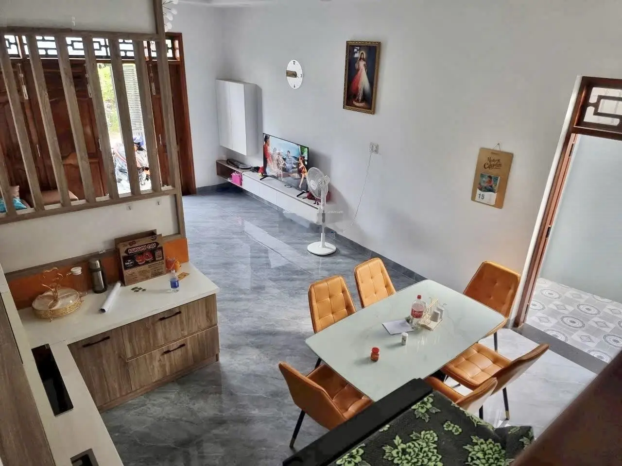 Nhà mới 2 tầng 170,4 m2 ngang 5,94 m trung tâm thị trấn Diên Khánh giá chỉ 4 tỷ