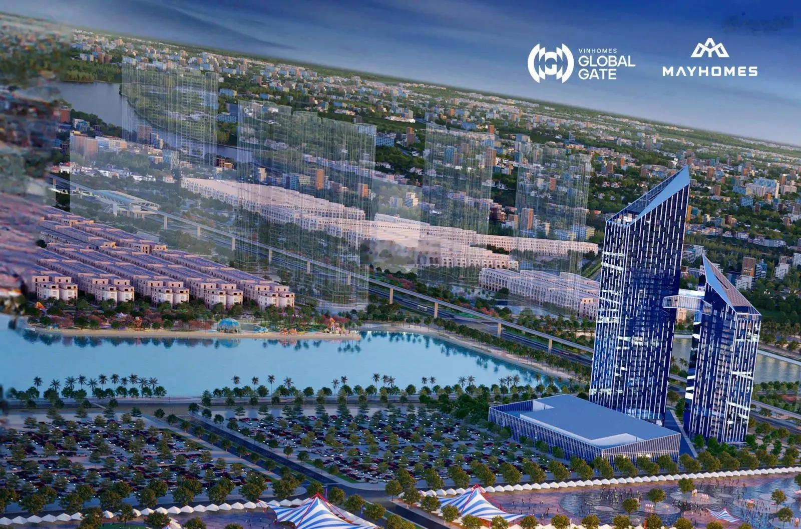 Cần bán suất ngoại giao giá tốt nhất tại khu biệt thự Vinhomes Global Gate siêu Vip gần chung cư