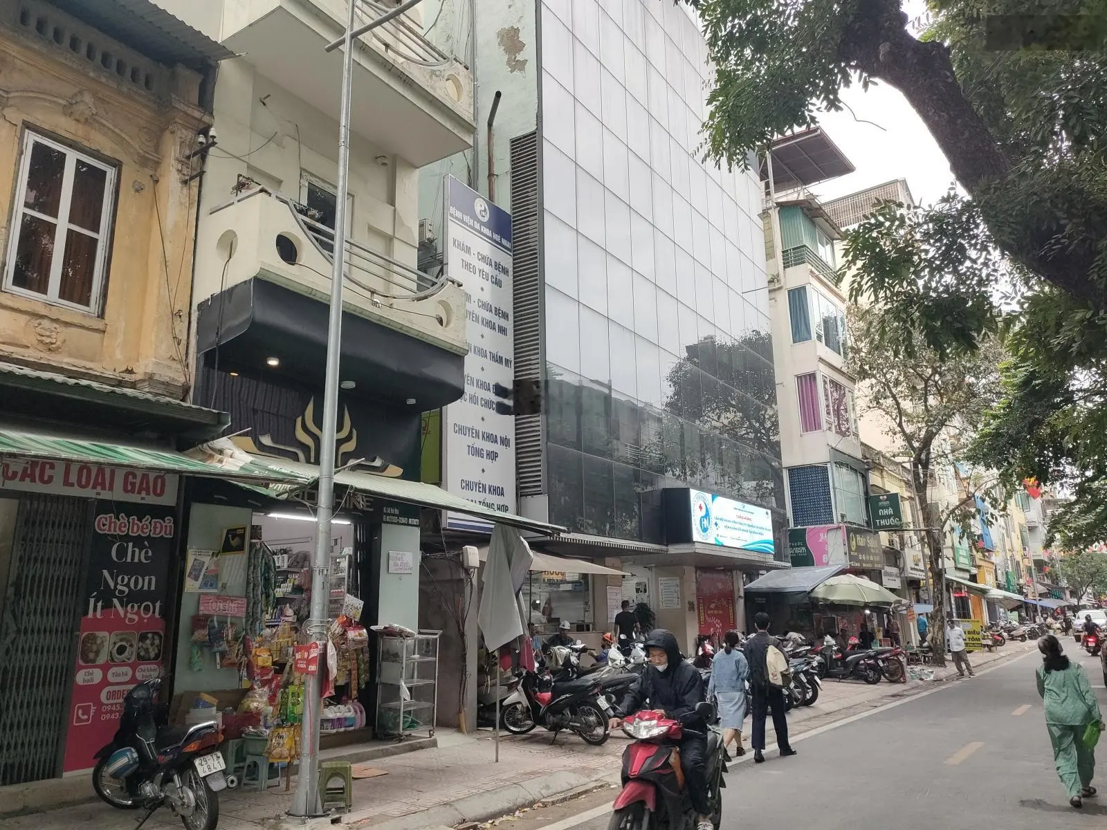 Mặt phố hoè nhai ba đình dt 86m - 8tầng - mt6,35m - chir79,5 tỉ