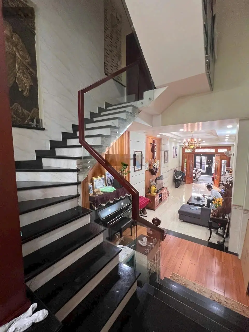 Nhà Trường Chinh, TTN, DT: 4x26, trệt 3