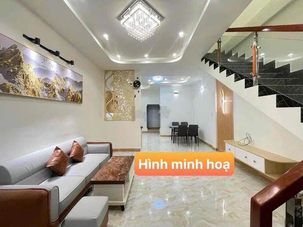 Nhà trệt lầu mặt tiền đường Trần Quốc Toản ( Trà Men B )
