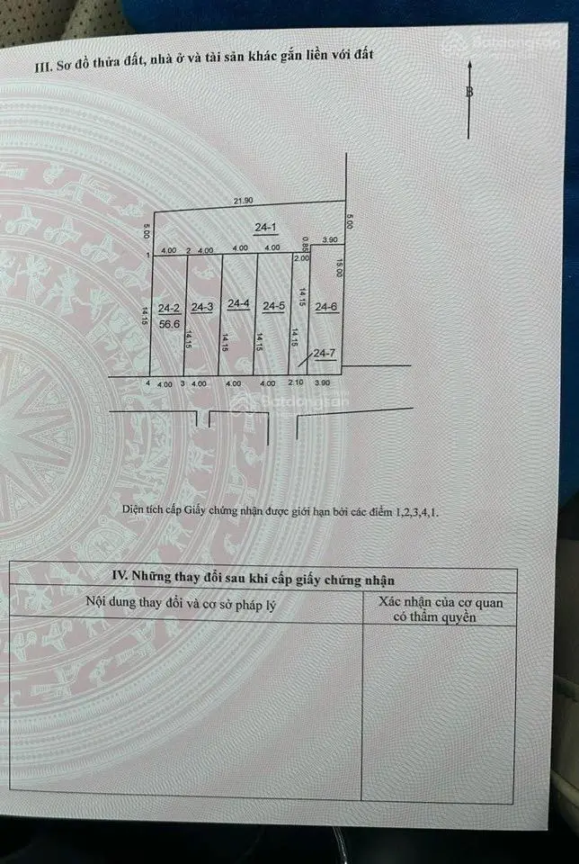 Bán lô góc 56,6m2 tại Lâm Tiên, Nguyên Khê, Đông Anh. Lh 0974 374 ***