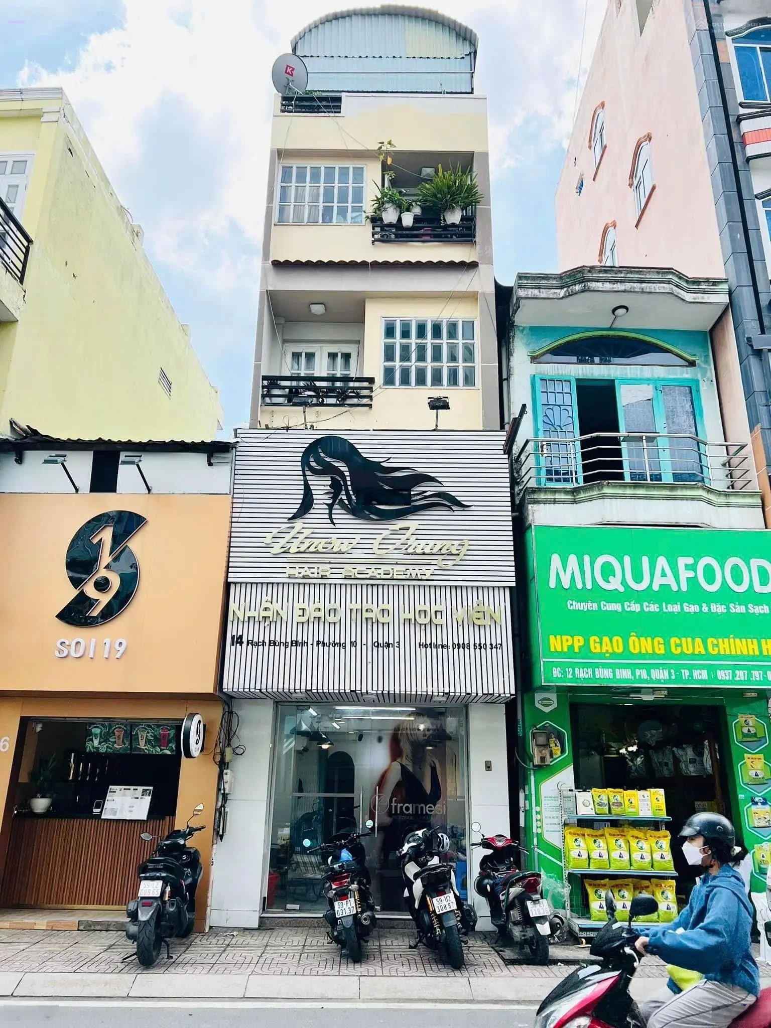 Bán Nhà Mặt Tiền Kinh Doanh Rạch Bùng Binh Phường 10 Quận 3 HĐT 25tr/tháng