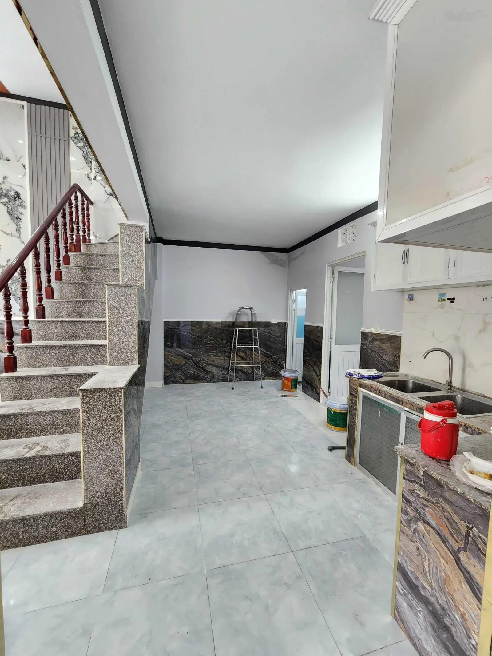2ty080 rẻ 84m2 (6,45x13,5m) bán nhà gần GX Bà Trà, Ngã Tư Bình Chuẩn, nhà cấp 4 sân rộng 3phòng ngủ