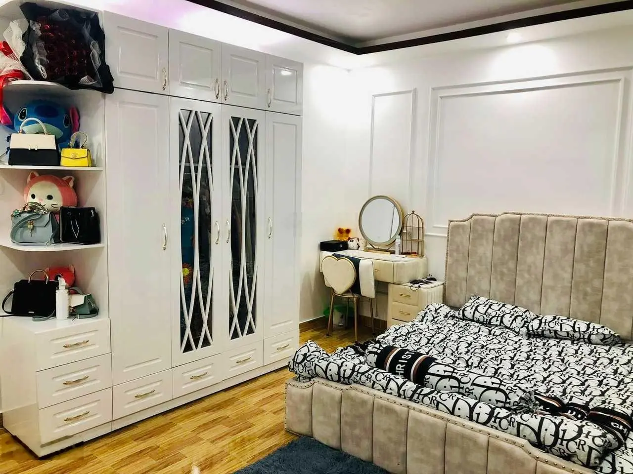 Cần tiền chủ bán gấp nhà 3 tầng Tổ 8, thị trấn An Dương, cách trung tâm Rế 300m, 56m2, giá 2,59 tỷ