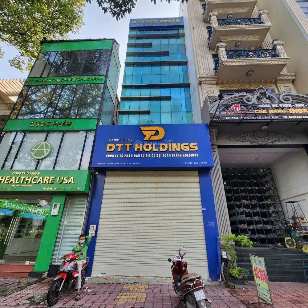 Bán nhà mặt tiền 324G Lý Thường Kiệt, P14, Q10, DT: 5.7x22m, hầm, 7 tầng, HĐT 150tr giá 55 tỷ