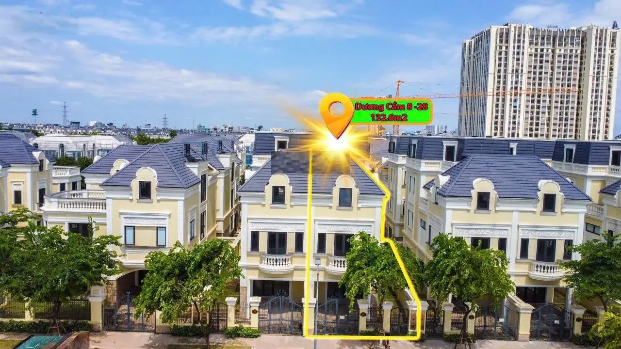 CC cần chuyển nhượng biệt thự song lập Dương Cầm 8 có hầm đối diện trường mầm vị trí đẹp giá đẹp
