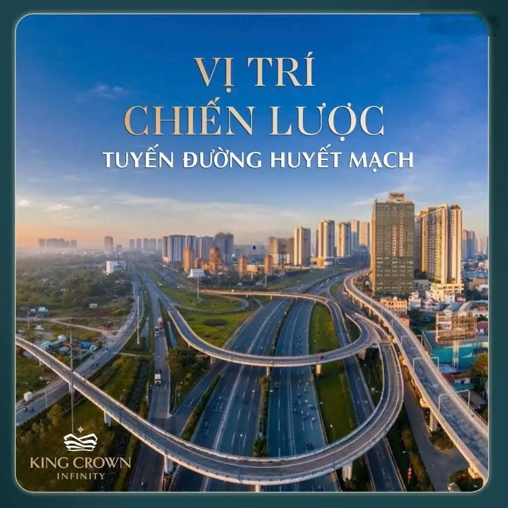 Căn Hộ Trung Tâm Thủ Đức Võ Văn Ngân Kế Vincom KING CROWN INFINITY Căn Hộ 5 Sao