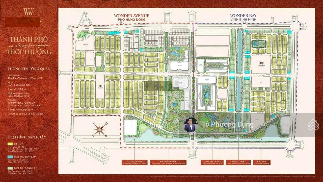 Hot! Mở bán đợt 1 Vinhomes Wonder City - Đan Phượng - Giá 201tr - CK 12% - Booking chỉ 200tr!