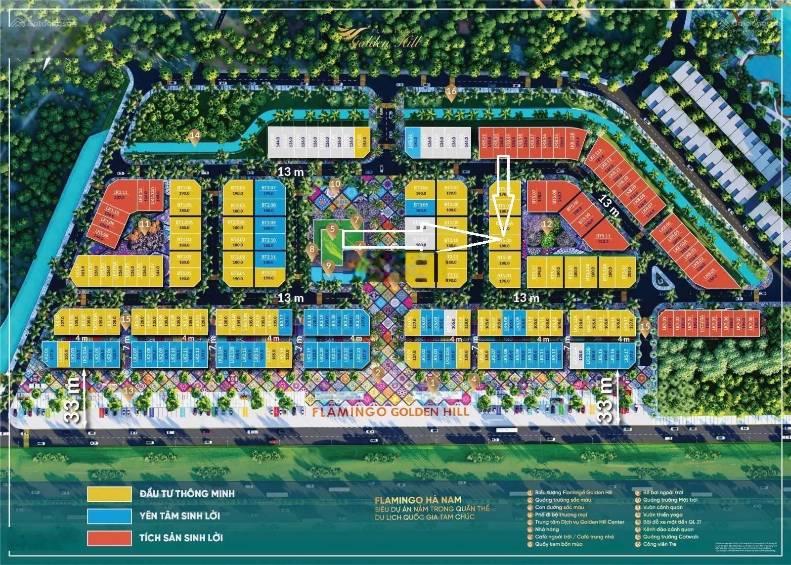 Siêu biệt thự, 2 mặt tiền, 1 khe, DT 180m2, giá sốc 8,3 tỷ, LS 0%, 18th, DA Flamingo. LH 0978 995 ***