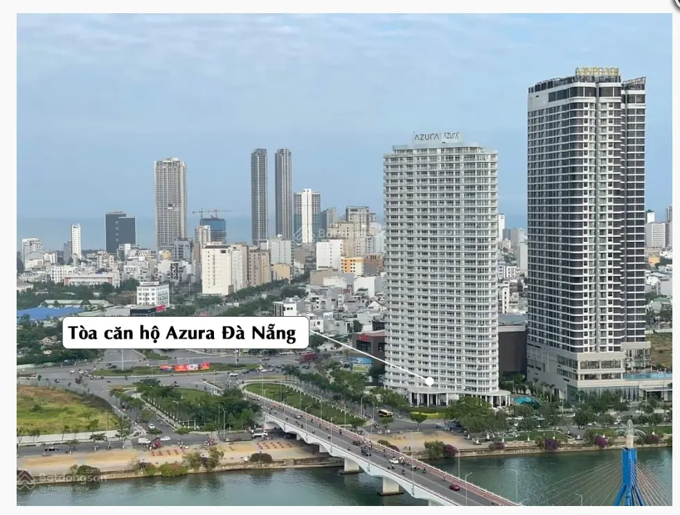 Bán căn hộ Azura 1 phòng ngủ, sổ đỏ lâu dài, tầng cao, cho thuê tốt. Lh: 0931 914 ***