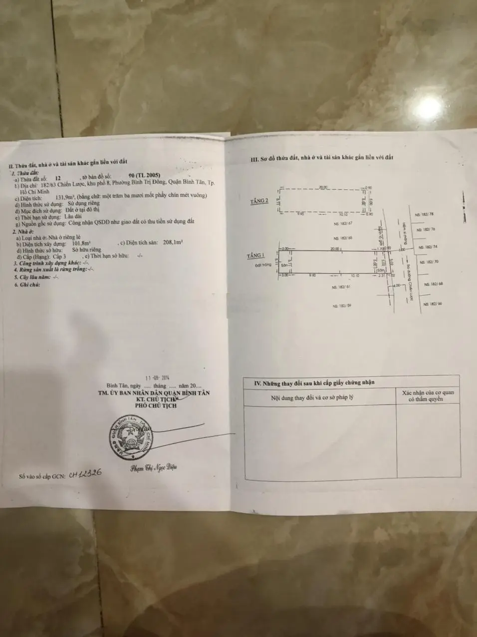 Chính chủ bán nhà đường Chiến Lược, P. Bình Trị Đông, quận Bình Tân, giá đầu tư cực tốt