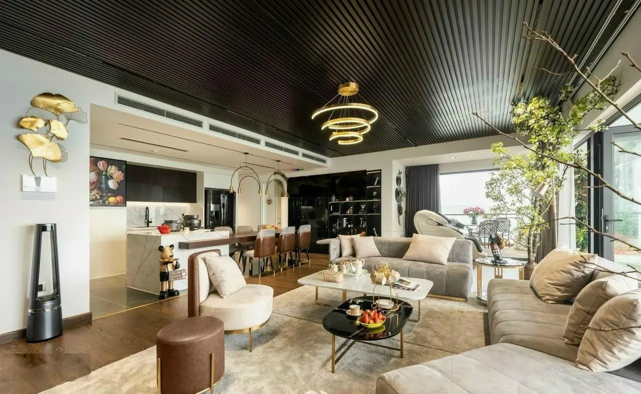 Cần bán nhanh căn Penthouse 230 m2, Park View Yên Hòa, nhà đẹp, sân vườn rộng thoáng