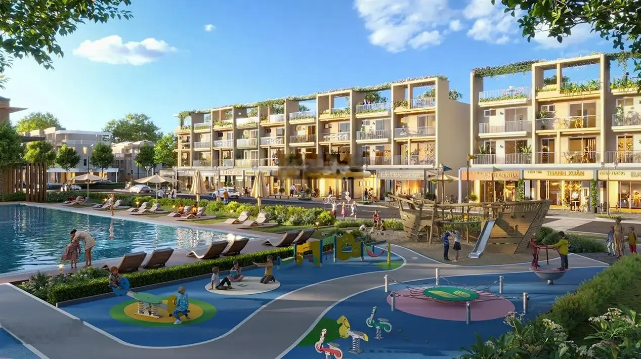 Bán nhà phố 3 tầng 130m2 - phân khu river park giá chỉ 3,3 tỷ di chuyển 5 phút đến tp.hcm