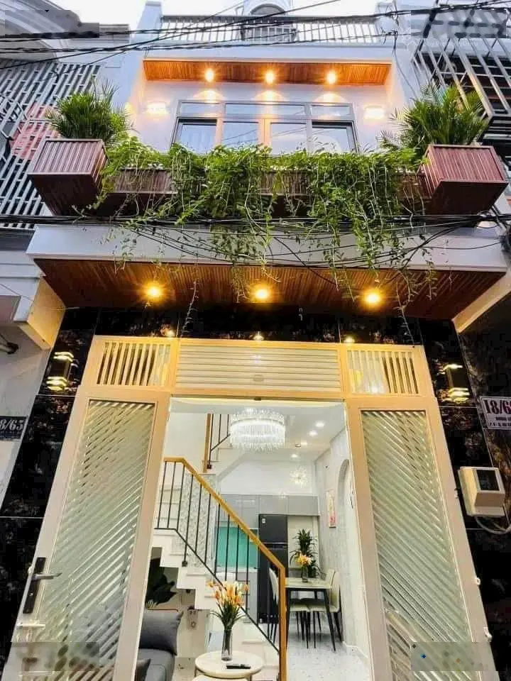 Hàng hiếm nhà mặt hẻm 6m nguyễn văn công, p3, gò vấp. giá 2,250 tỷ- 54,6m2, nhà 2 tầng